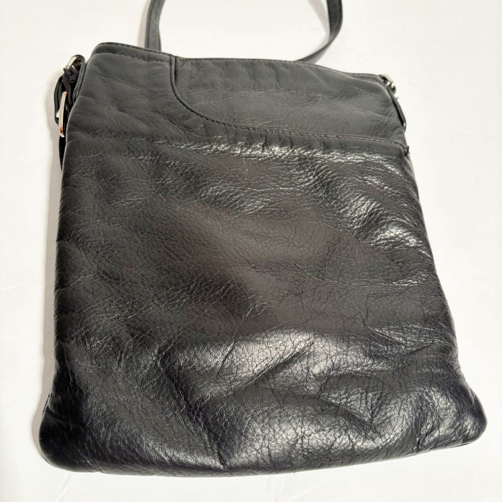 Margot Black Glove‎ Genuine Leather Cross Body Purse